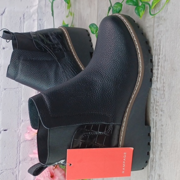 Rampage Sacha Wedge Boot NWT - Picture 4 of 9